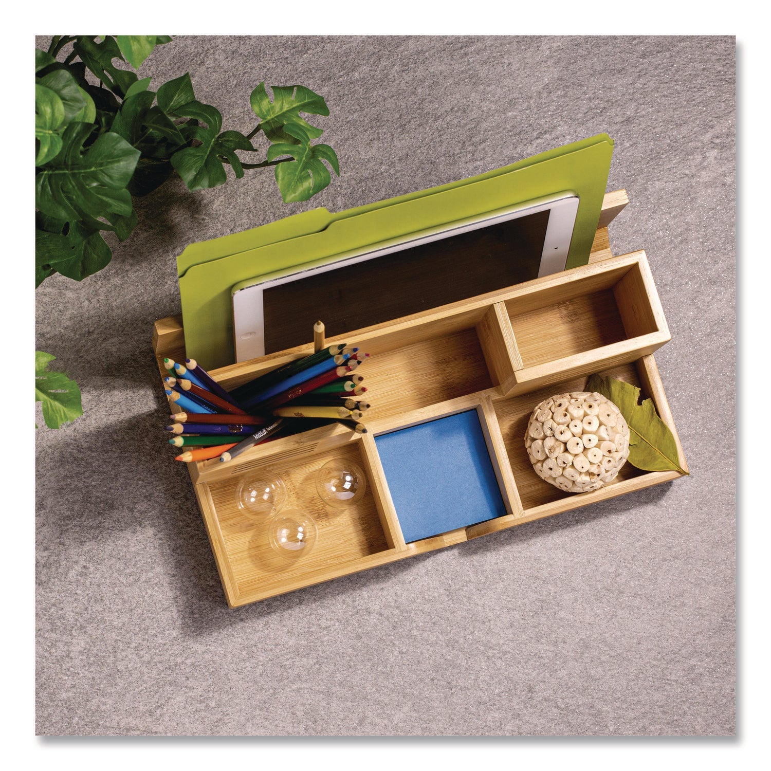 officemate-bamboo-desk-organizer-7-compartments-14-09-x-8-62-x-5-28-natural-wood-grain-bamboo-oic71001_2
