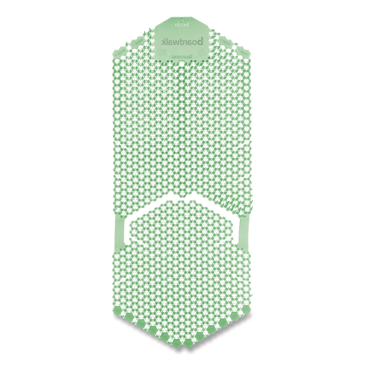 boardwalk-r-vertical-urinal-screen-cucumber-melon-scent-green-5-22-oz-6-carton-bwkverusgr_3
