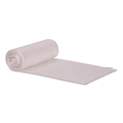 Heritage Linear Low-Density Can Liners, 56 gal, 1.1 mil, 43" x 47", Clear, 100/Carton (HERH8647SC)