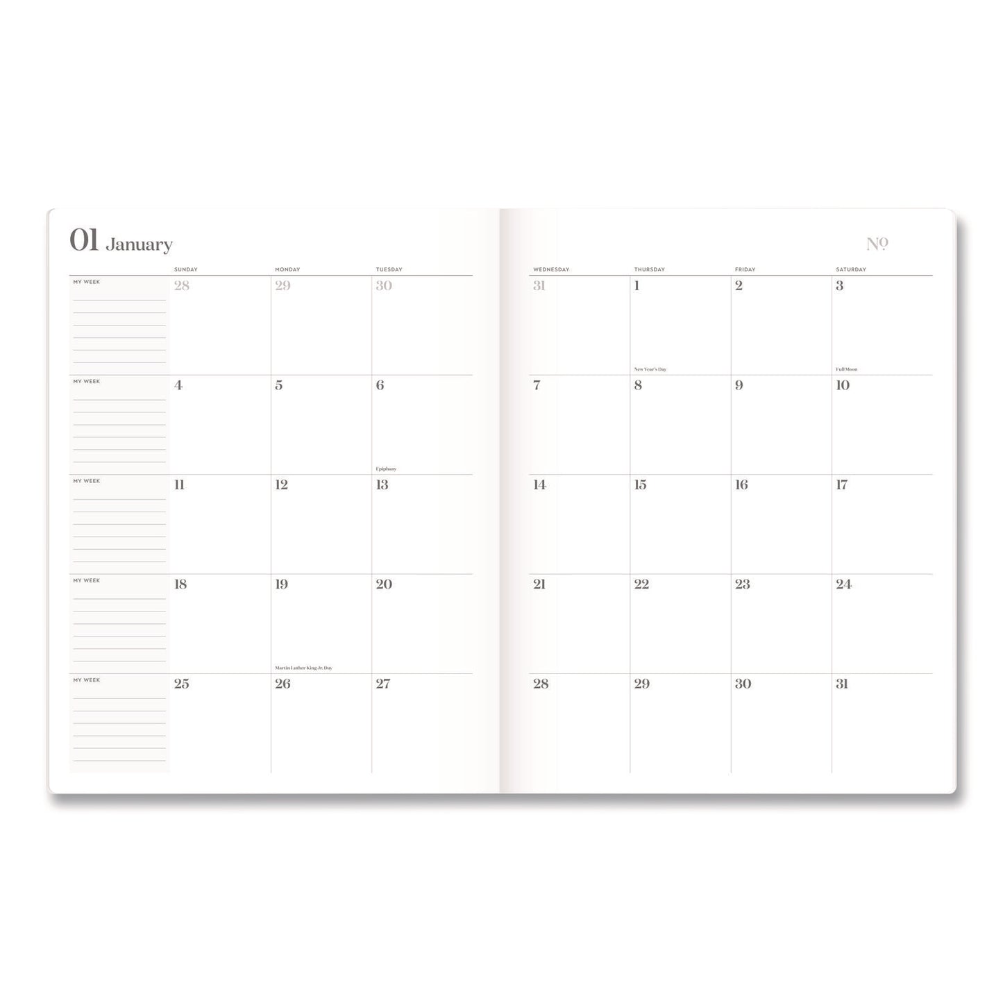 Cambridge® WorkStyle Stitched Monthly Planner, 11 x 8.5, Sunbaked Clay Cover, 12-Month (Jan-Dec): 2026 (AAG160609107)