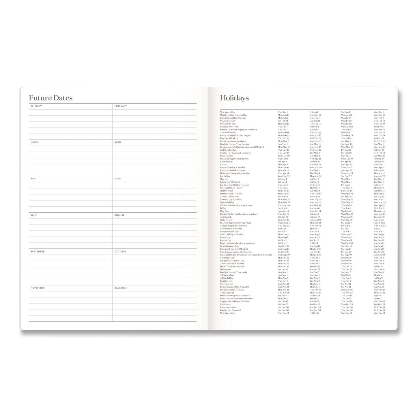 Cambridge® WorkStyle Stitched Monthly Planner, 11 x 8.5, Sunbaked Clay Cover, 12-Month (Jan-Dec): 2026 (AAG160609107)