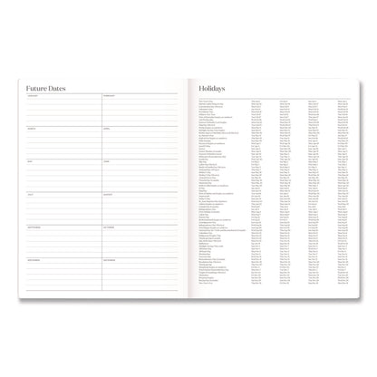 Cambridge® WorkStyle Stitched Monthly Planner, 11 x 8.5, Sunbaked Clay Cover, 12-Month (Jan-Dec): 2026 (AAG160609107)