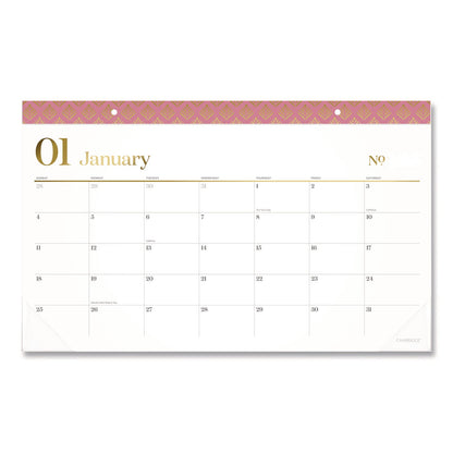 cambridge®-workstyle-compact-deskpad-17-75-x-11-white-sheets-pink-headband-clear-corners-12-month-jan-dec-2026-aag1606705_1