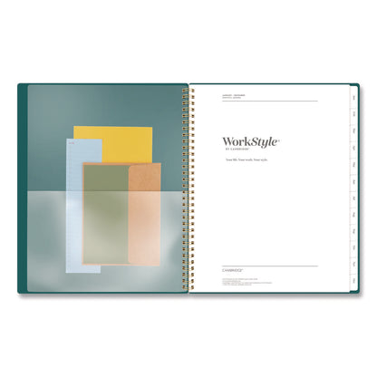 Cambridge® WorkStyle Poly Monthly Planner, 11 x 8.5, Teal Cover, 12 Month (Jan-Dec): 2026 (AAG160690012)