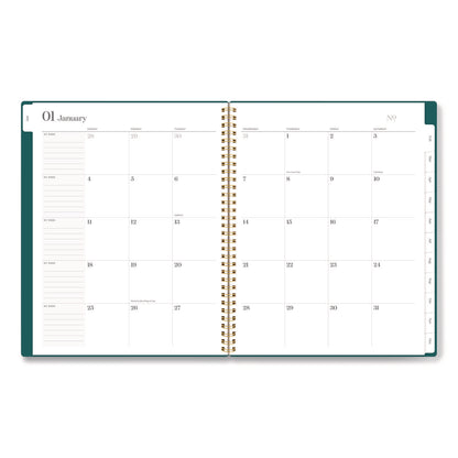 Cambridge® WorkStyle Poly Monthly Planner, 11 x 8.5, Teal Cover, 12 Month (Jan-Dec): 2026 (AAG160690012)