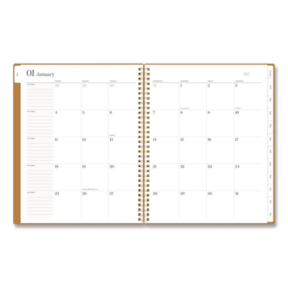 Cambridge® WorkStyle Weekly/Monthly Planner, 11 x 8.5, Baked Clay Cover, 12-Month (Jan-Dec): 2026 (AAG160690507)
