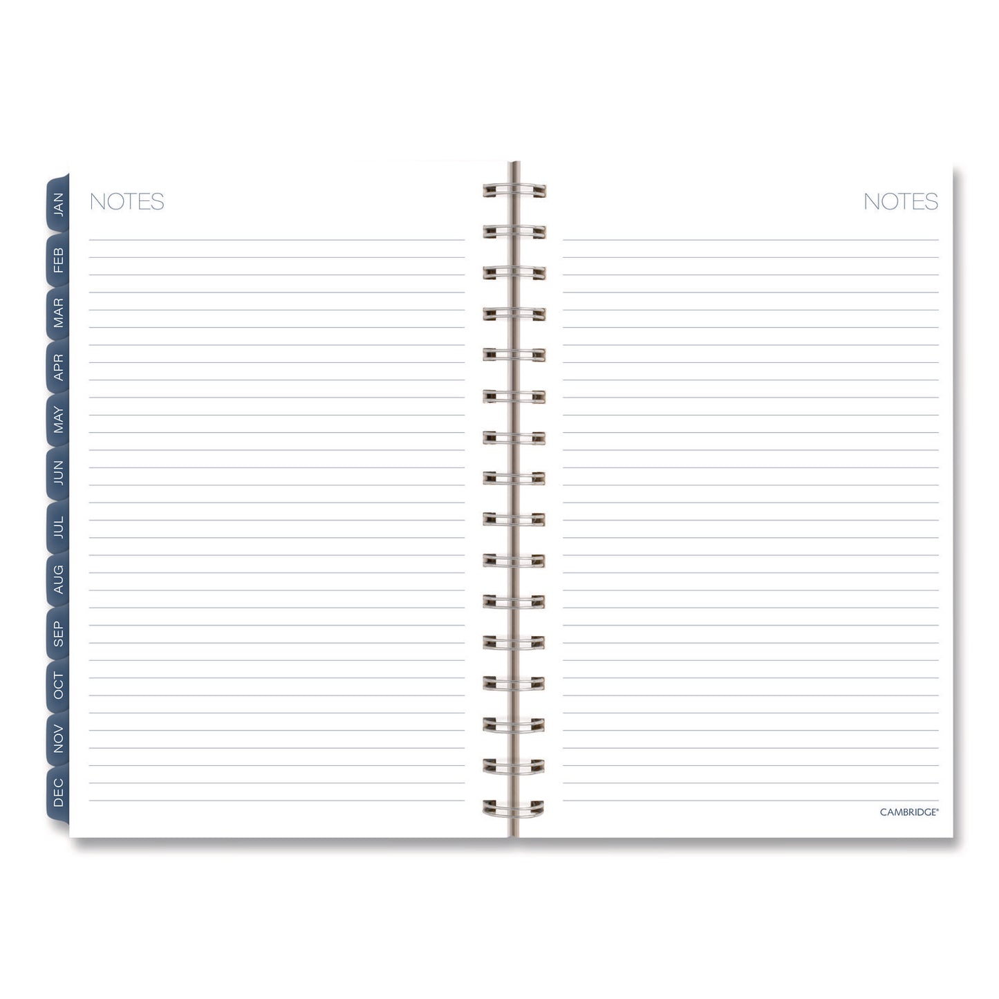 Cambridge® Abyss Weekly/Monthly Planner, 8.5 x 5.5, Water-Inspired Artwork, Blue Cover, 12-Month(Jan-Dec): 2026 (AAG1756200)