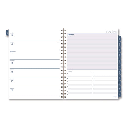 Cambridge® Abyss Weekly/Monthly Planner, 11 x 8.5, Water-Inspired Artwork, Blue Cover, 12-Month (Jan-Dec): 2026 (AAG1756905)