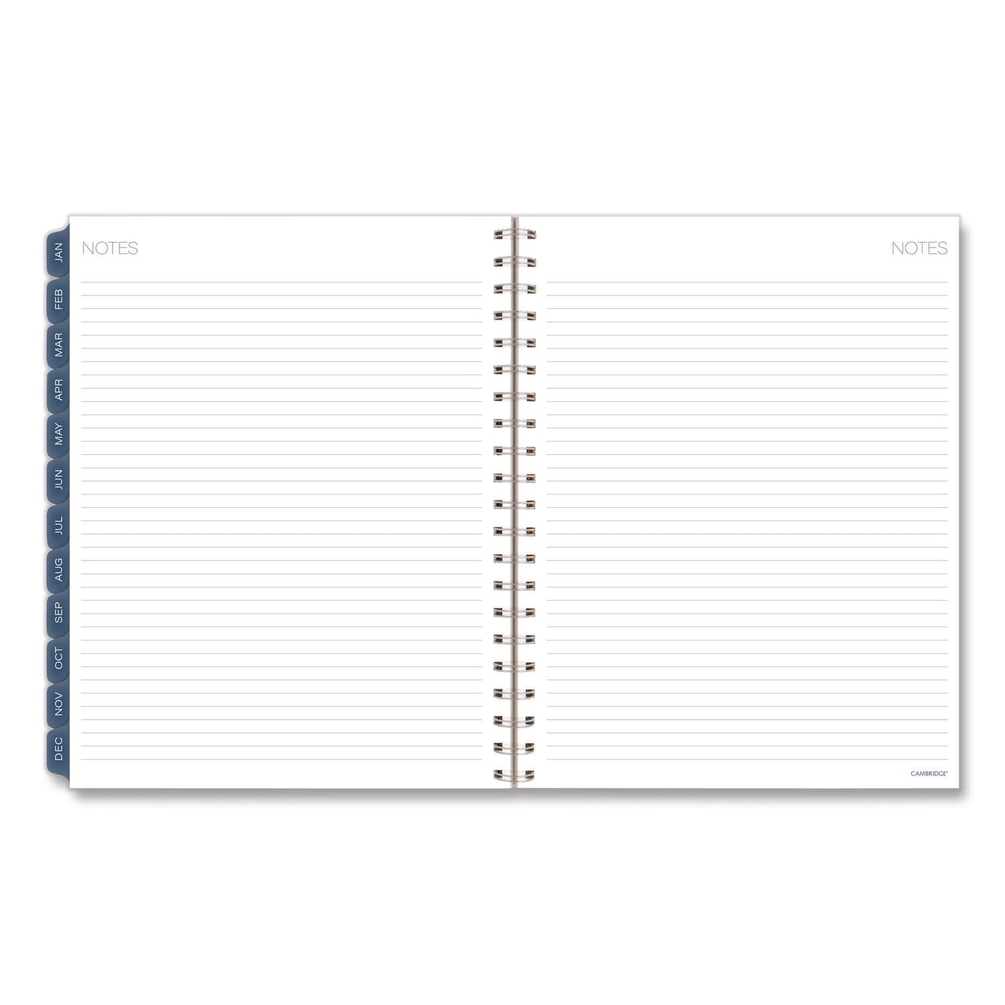 Cambridge® Abyss Weekly/Monthly Planner, 11 x 8.5, Water-Inspired Artwork, Blue Cover, 12-Month (Jan-Dec): 2026 (AAG1756905)