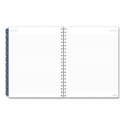 Cambridge® Abyss Weekly/Monthly Planner, 11 x 8.5, Water-Inspired Artwork, Blue Cover, 12-Month (Jan-Dec): 2026 (AAG1756905)