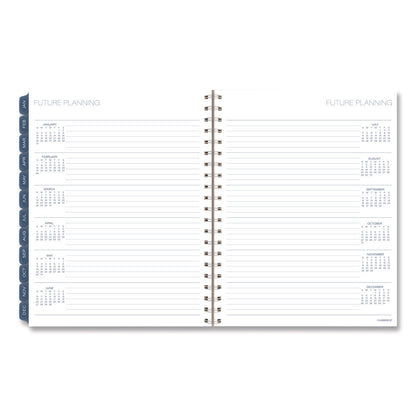 Cambridge® Abyss Weekly/Monthly Planner, 11 x 8.5, Water-Inspired Artwork, Blue Cover, 12-Month (Jan-Dec): 2026 (AAG1756905)