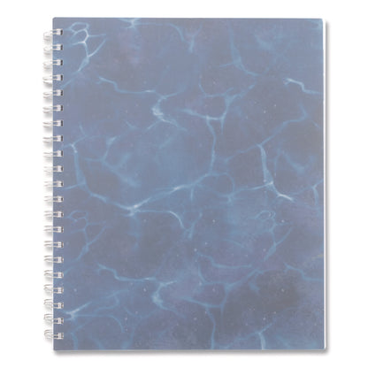 Cambridge® Abyss Weekly/Monthly Planner, 11 x 8.5, Water-Inspired Artwork, Blue Cover, 12-Month (Jan-Dec): 2026 (AAG1756905)