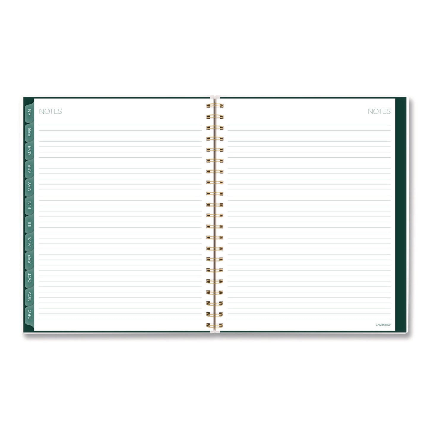 Cambridge® Emerald Isle Weekly/Monthly Planner, 11 x 8.5, Green Marbled Cover, 12-Month (Jan-Dec): 2026 (AAG1758905)
