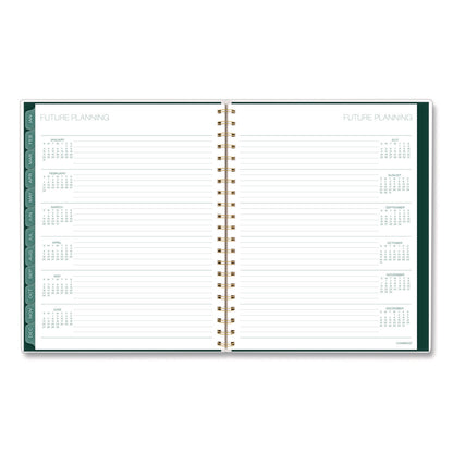 Cambridge® Emerald Isle Weekly/Monthly Planner, 11 x 8.5, Green Marbled Cover, 12-Month (Jan-Dec): 2026 (AAG1758905)