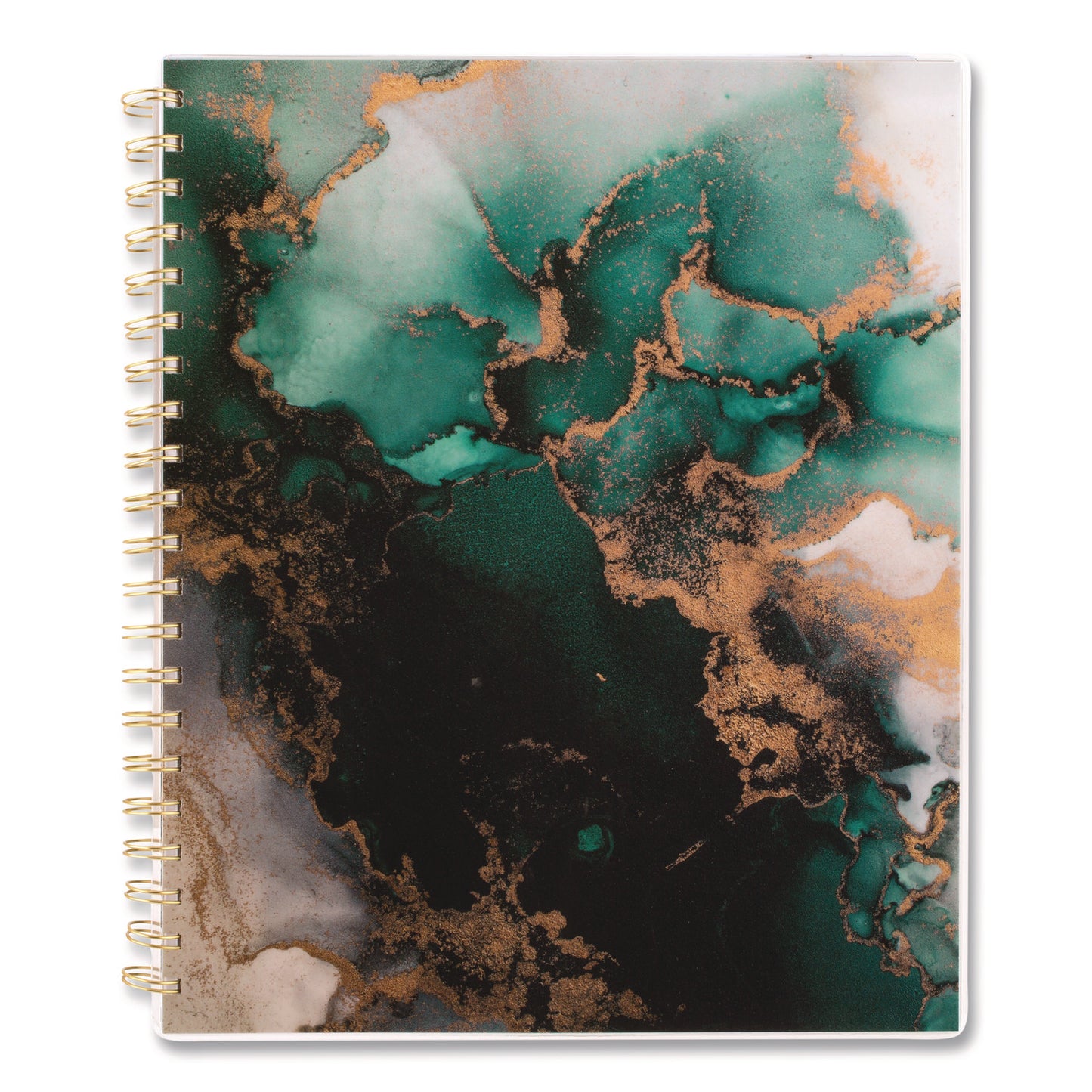 Cambridge® Emerald Isle Weekly/Monthly Planner, 11 x 8.5, Green Marbled Cover, 12-Month (Jan-Dec): 2026 (AAG1758905)