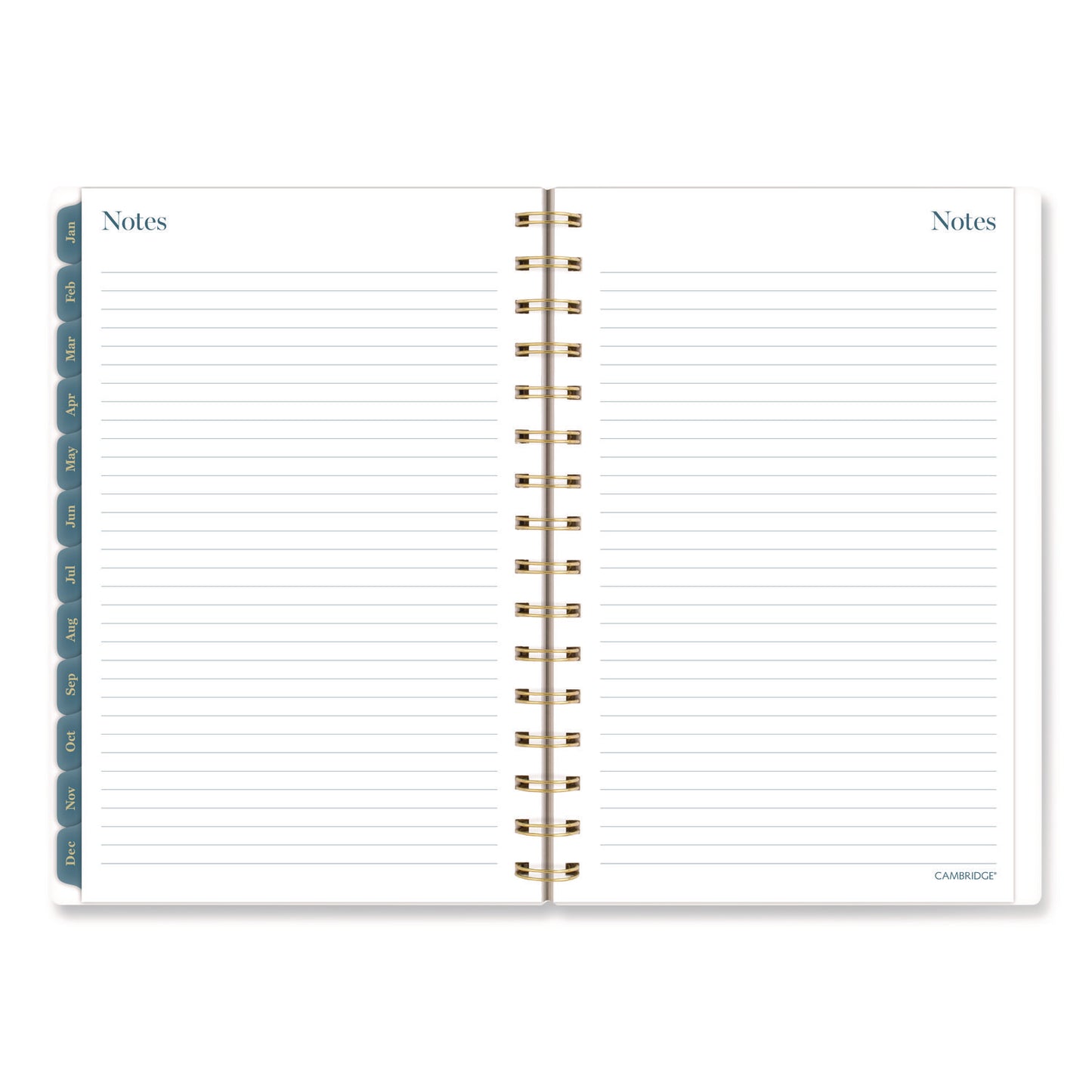 Cambridge® Midnight Garden Weekly/Monthly Planner, 8.5 x 5.5, Floral Artwork, Black/Pink/Green Cover, 12-Month (Jan-Dec): 2026 (AAG1768200)