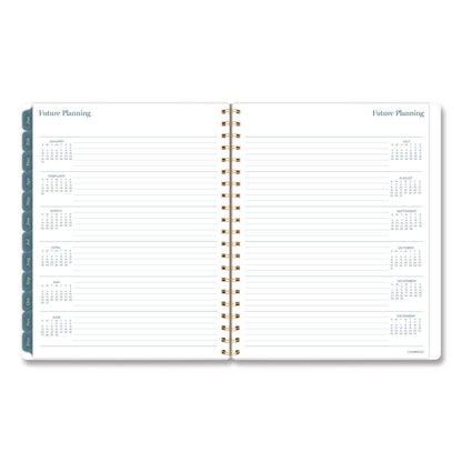Cambridge® Midnight Garden Weekly/Monthly Planner, 11 x 8.5, Floral Artwork, Black/Pink/Green Cover, 12-Month (Jan-Dec): 2026 (AAG1768905)