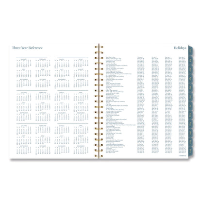Cambridge® Midnight Garden Weekly/Monthly Planner, 11 x 8.5, Floral Artwork, Black/Pink/Green Cover, 12-Month (Jan-Dec): 2026 (AAG1768905)