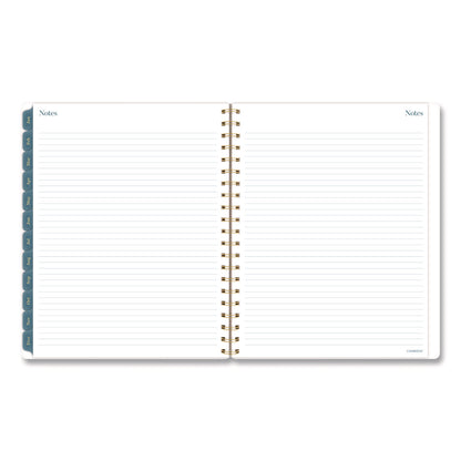 Cambridge® Midnight Garden Weekly/Monthly Planner, 11 x 8.5, Floral Artwork, Black/Pink/Green Cover, 12-Month (Jan-Dec): 2026 (AAG1768905)