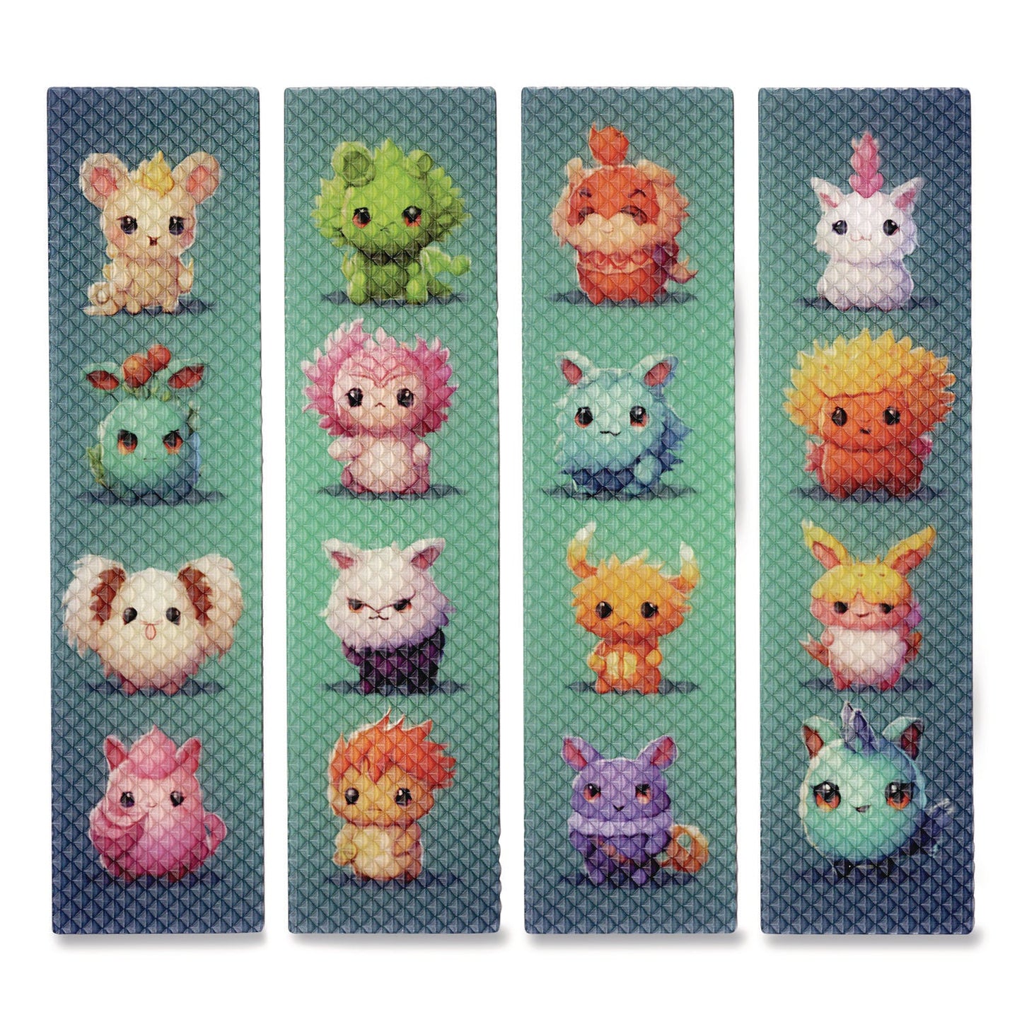 tpg-creations-zen-strips-bumpy-cuties-turquoise-assorted-80-carton-tpg89280_4