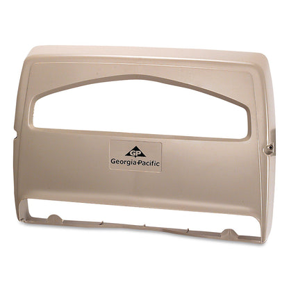 Georgia Pacific® Professional Safe-T-Gard Toilet Seat Cover Dispenser, 16.38 x 2.5 x 11.75, Gray, 10/Carton (GPC57737CT)