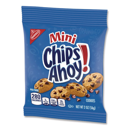 Nabisco® Chocolate Chip Cookies - Single Serve, 2 oz Packets, 60/Carton (CAHNFG015480)