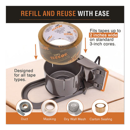 tape-terror™-tape-dispenser-with-tape-3-core-polypropylene-gray-orange-1-dispenser-2-rolls-pro-grade-packaging-tape-ch7tt05753_3