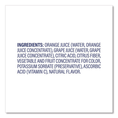 Ocean Spray® No-Thaw 100% Juice Cups, Orange, 4 oz Cups, 48/Carton (GRR22002526)