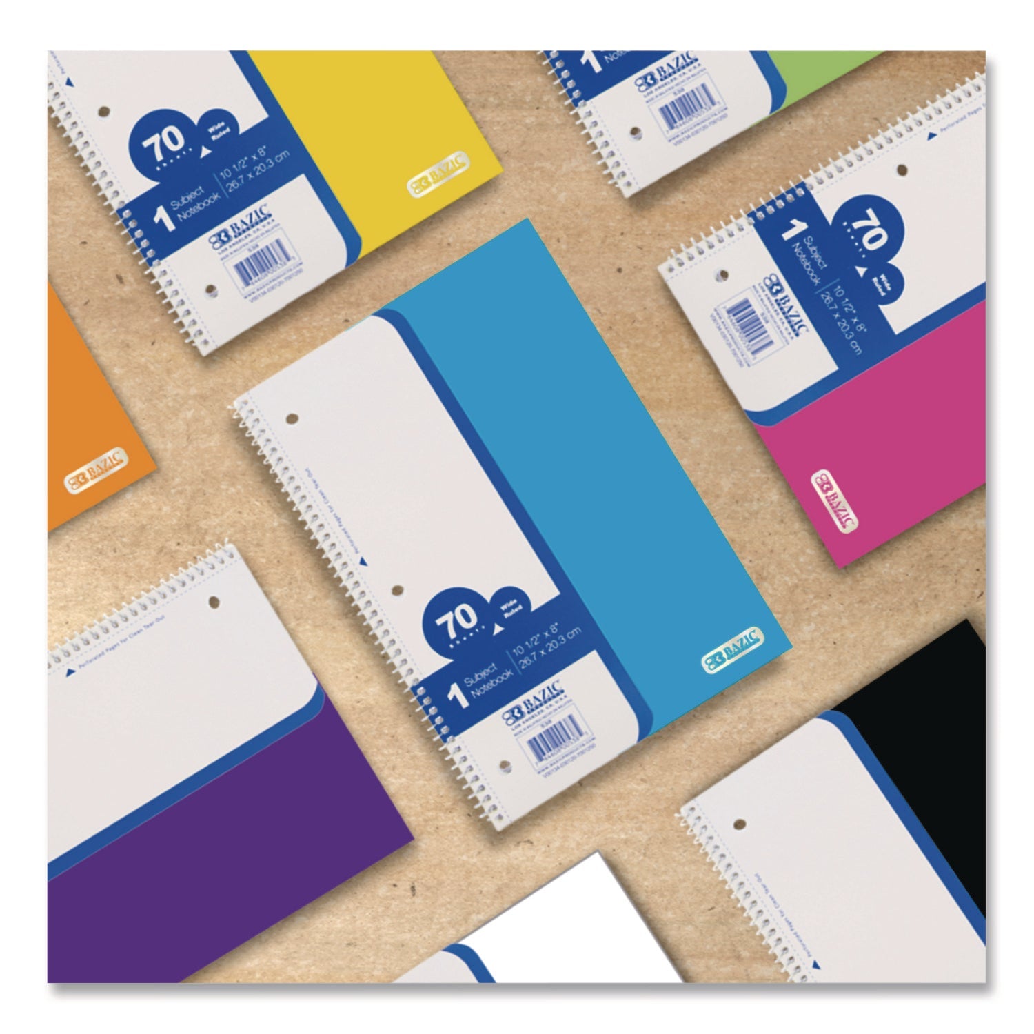 bazic-r-products-spiral-notebooks-1-subject-wide-legal-rule-randomly-assorted-cover-colors-70-10-5-x-8-sheets-baz538_2