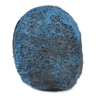 Boardwalk® Steel Wool Soap Pads, 3" x 2.5", Blue, 15 Pads/Box, 12 Boxes/Carton (BWKSTWLPAD)