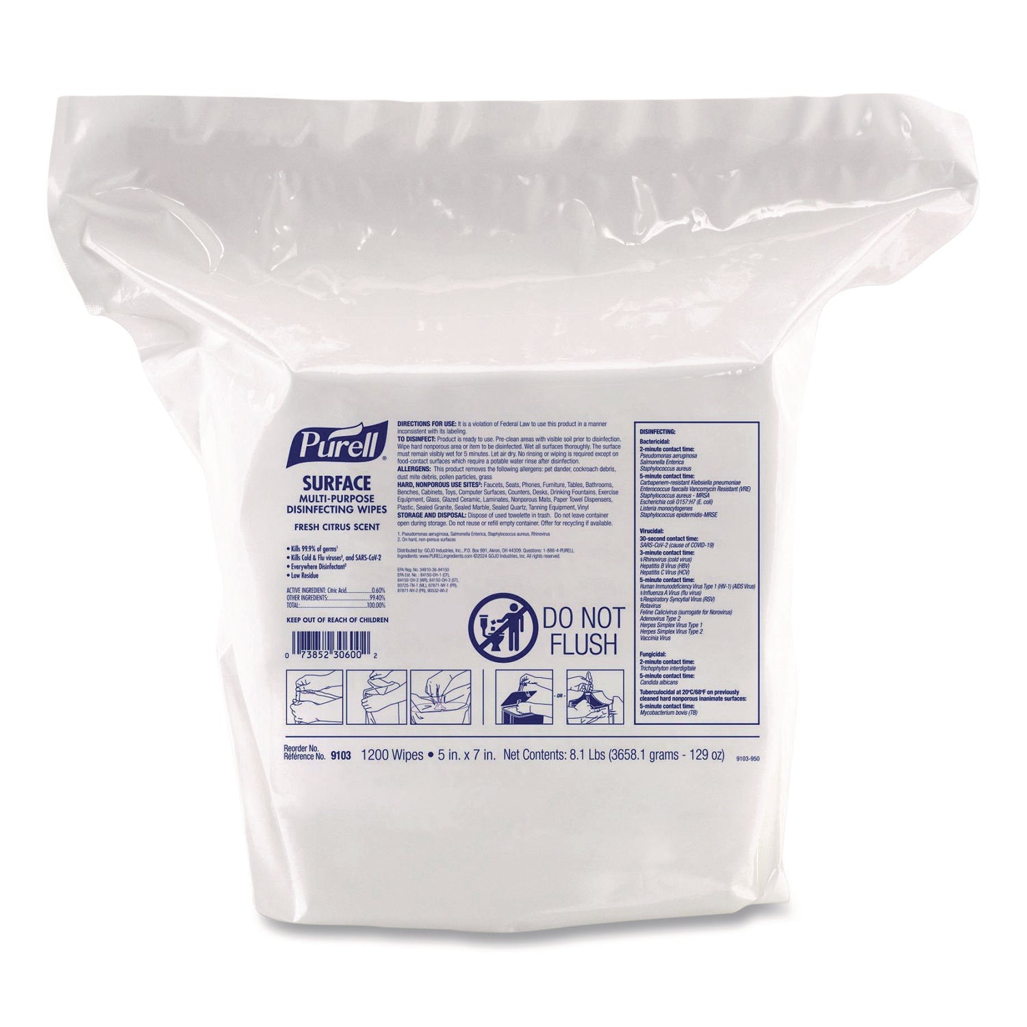 purell®-surface-multi-purpose-disinfecting-wipes-1-ply-5-x-7-fresh-citrus-white-2-carton-goj910302ct_2