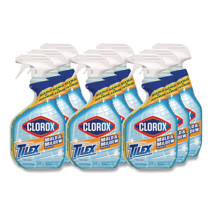 Clorox® Mold and Mildew Remover with Bleach, Unscented, 32 oz Spray Bottle, 9/Carton (CLO01234CT)
