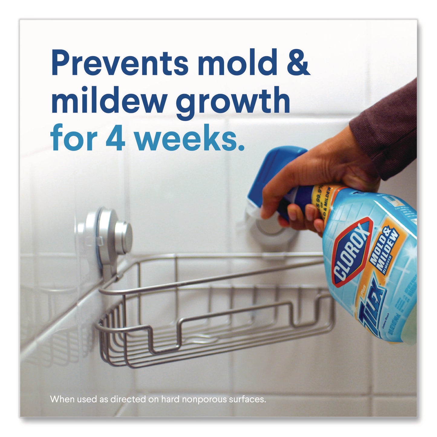 Clorox® Mold and Mildew Remover with Bleach, Unscented, 32 oz Spray Bottle, 9/Carton (CLO01234CT)