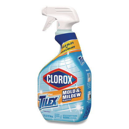 Clorox® Mold and Mildew Remover with Bleach, Unscented, 32 oz Spray Bottle, 9/Carton (CLO01234CT)