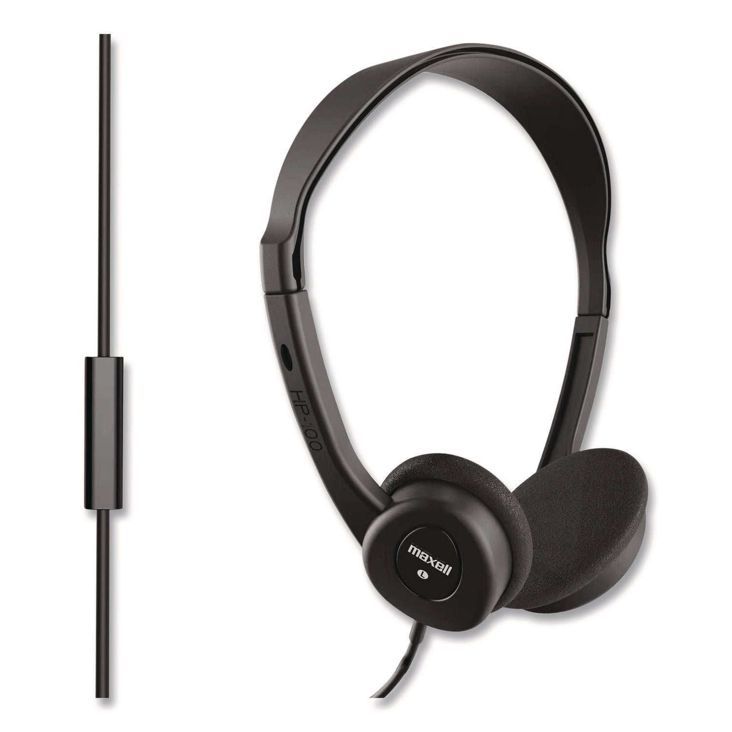 maxell®-hp100-headphone-with-mic-black-max199845_1