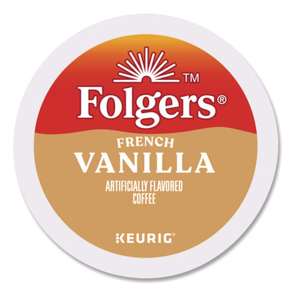 Folgers® French Vanilla Coffee K-Cups, French Vanilla, 24/Box, 4 Boxes/Carton (GMT6661CT)
