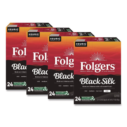 Folgers® Gourmet Selections Black Silk Coffee K-Cups, 96/Carton (GMT6662CT)
