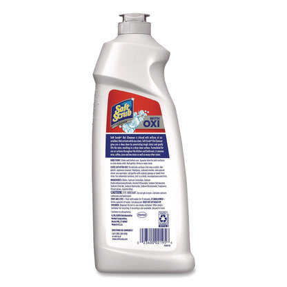 Soft Scrub® Multi-Purpose Cleanser with OXI, 24 oz Bottle, 8/Carton (DIA07226)
