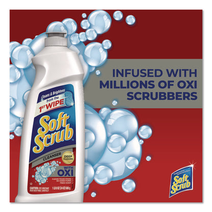 Soft Scrub® Multi-Purpose Cleanser with OXI, 24 oz Bottle, 8/Carton (DIA07226)