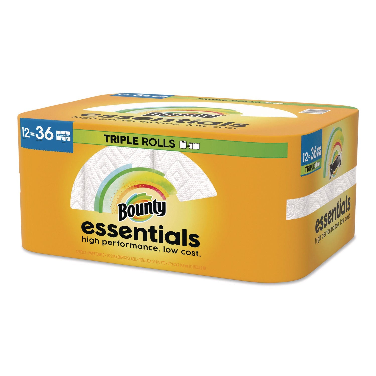 bounty®-essentials-select-a-size-kitchen-roll-paper-towels-2-ply-5-9-x-11-white-162-sheets-triple-roll-12-rolls-carton-pgc16681_3