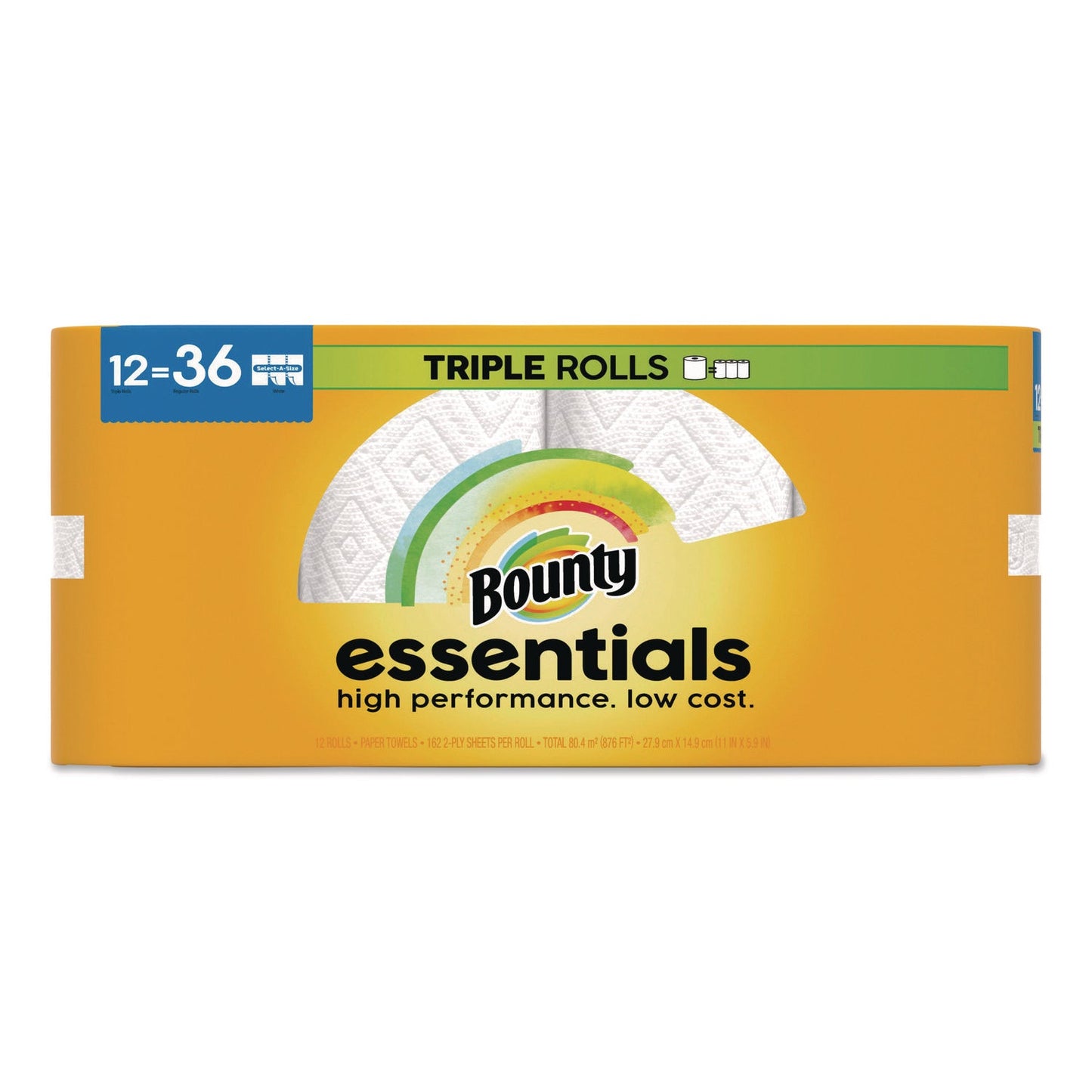 bounty®-essentials-select-a-size-kitchen-roll-paper-towels-2-ply-5-9-x-11-white-162-sheets-triple-roll-12-rolls-carton-pgc16681_1