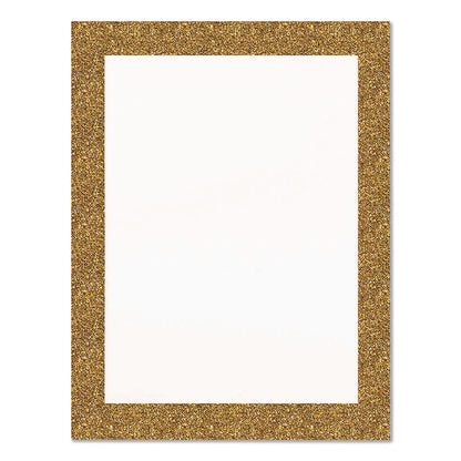 royal-brites-glitter-poster-board-22-x-28-heavyweight-white-with-gold-border-25-pack-geo24448m_1
