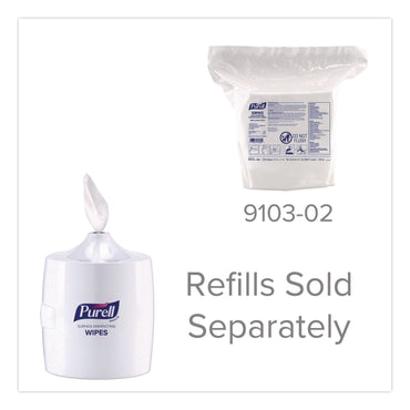 PURELL® Surface Disinfecting Wipes Wall Dispenser, 11 x 13.38 x 11.06, White (GOJ910301)