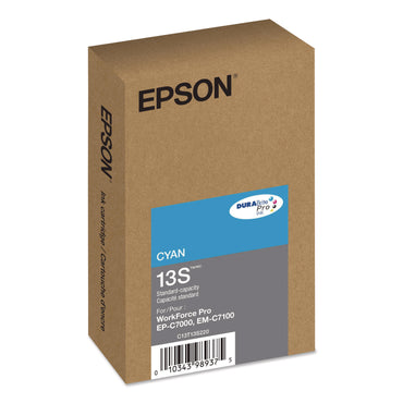 Epson® T13S220 (T13S) DURABrite Pro Ink, 1,700 Page-Yield, Cyan (EPST13S220)
