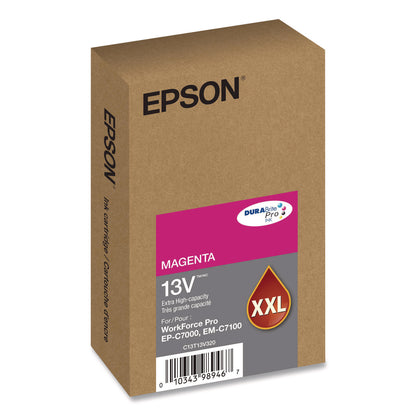 Epson® T13V320 (T13V) DURABrite Pro Extra High-Yield Ink, 8,000 Page-Yield, Magenta (EPST13V320)