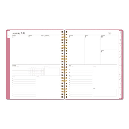 Cambridge® WorkStyle Weekly/Monthly Planner, 8.75 x 7.75, Pink Cover, 12-Month (Jan to Dec): 2026 (AAG160680527)