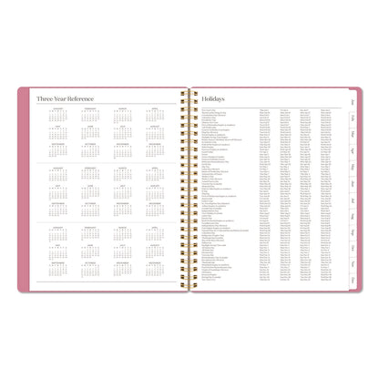 Cambridge® WorkStyle Weekly/Monthly Planner, 8.75 x 7.75, Pink Cover, 12-Month (Jan to Dec): 2026 (AAG160680527)