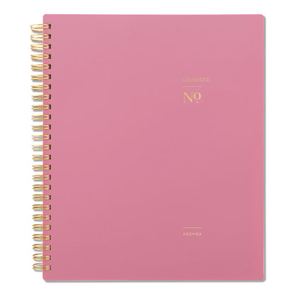 Cambridge® WorkStyle Weekly/Monthly Planner, 8.75 x 7.75, Pink Cover, 12-Month (Jan to Dec): 2026 (AAG160680527)