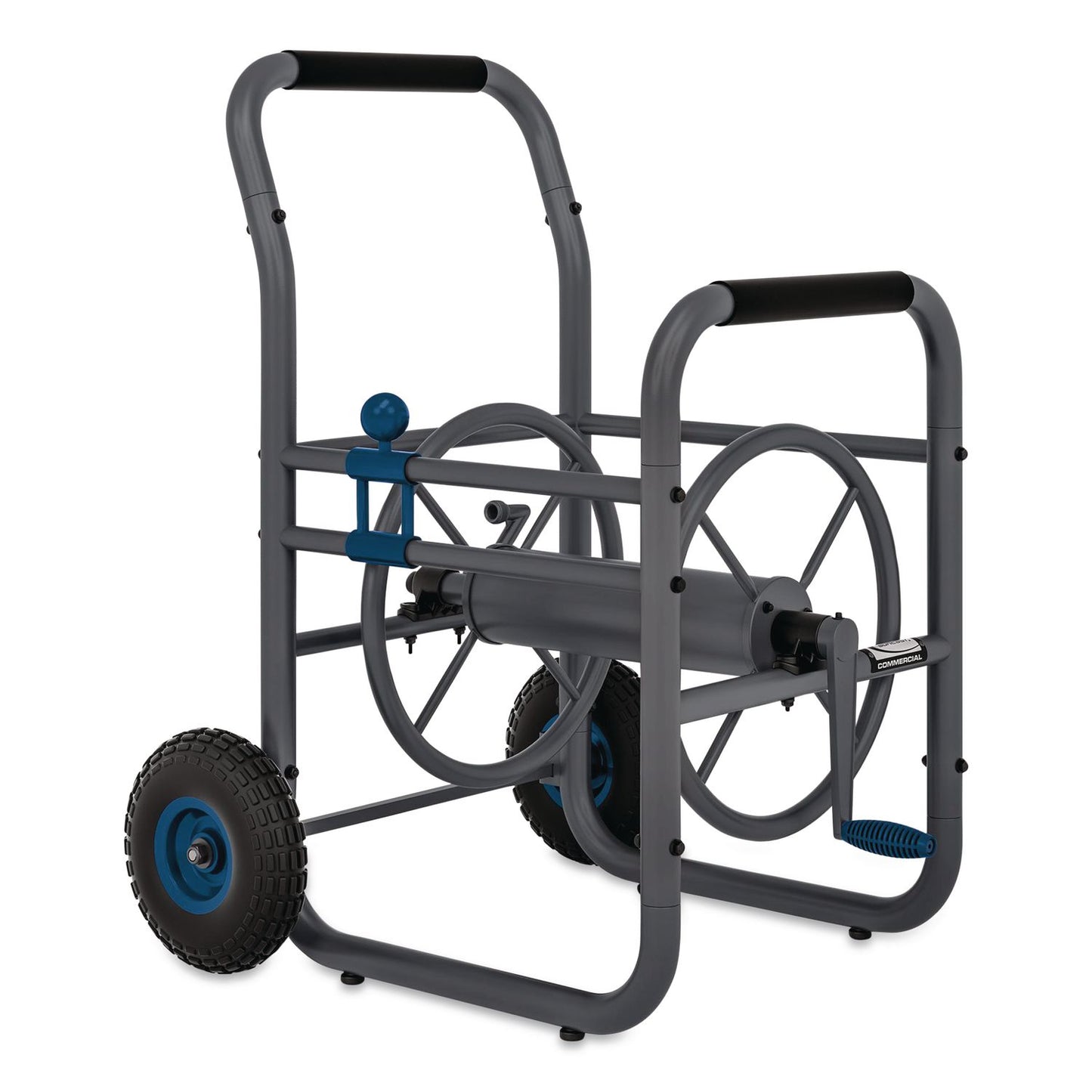 Suncast Commercial® Professional Grade Hose Reel, 200 ft, 32 x 26.75 x 38, Gray (SUACPD200PROBL)