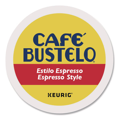 Café Bustelo Espresso Style K-Cups, 96/Carton (GMT6106CT)